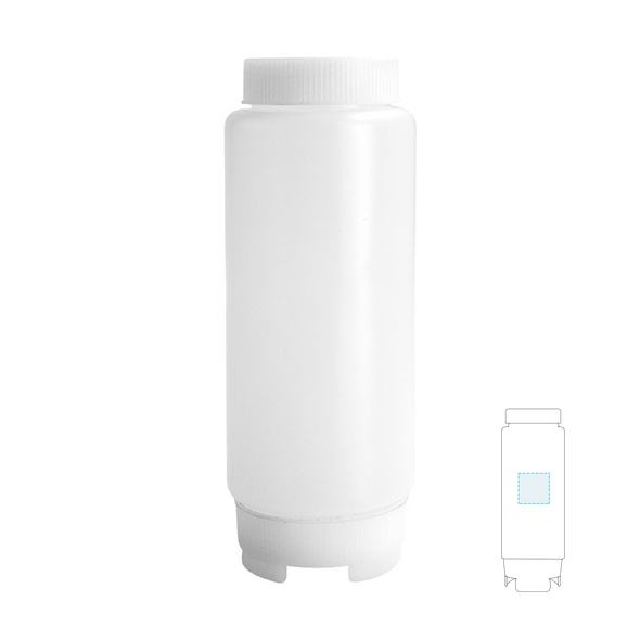 Translucent HDPE Sauce Bottles